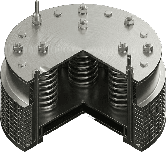 ZRE 시리즈 - DF 엔진 배기관용 폭발 방산 밸브